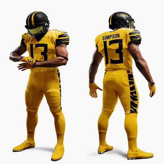 American Football uniform